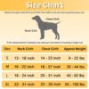 Funfox Dog Harness Medium Sized Dog, No Pull Dog Vest Adjustable, Comfortable Breathable Material Reflective Strips with Metal Clip for Control Easy Walking for Medium Breed Dogs Black