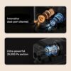 71OmzSWZ43L._SL1500_.jpg All-in-One Pet Grooming Kit & Vacuum Suction for Dogs & Cats, 650 W, 26000Pa Ultra Powerful with 5 Accessories, Clippers & Trimmer, 1.8L Bin, For Pets of all Breeds & Sizes, 12 M Warranty