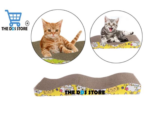 Kitten Scratching Post Cat Scratcher Interactive Cardboard Scratcher Toys for Cat Training Pet Cat Toys Cat Scratching Post Cat Toys
