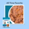 PUREPET Wet Cat Food, Real Chicken and Chicken Liver in Gravy, 15 Pouches (15 x 70g)., All Life Stages