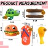 71PrKNW4UoL._SL1500_.jpg Sage Square Premium Squeaky Toy Set of 5 for Dogs - Durable, Chewable, Rubber Toys, Multiple Fun Shapes & Colors for Interactive Play, Teething Relief, Keeps Entertained, Happy (Combo No. 7)