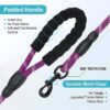 71Q2PX-czQS._SL1500_.jpg Petology Dog Leash 4FT Long, 1cm Thick Reflective Heavy Duty Rope with Anti-Slip Padded Handle for Small Dogs