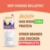Bellotta Premium Wet Food for Cats and Kittens, Mackerel, 85 g (Pack of 16) Sold by DogsNCats
