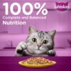 71QtXh374nL._SL1500_.jpg Whiskas Adult (1+ Years) Wet Cat Food, Chicken in Gravy, 80 g, Hydrating Food Made With Real Chicken, 100% Complete & Balanced Nutrition for Adult Cats