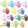 YellowCult Dog/Cat Collar Leash Set with Adjustable Soft Nylon Paw Print Pet Collar for Cats, Puppies, Small Dogs, Fat Rabbits Walking Training, Bell & Quick Release Buckle Safety Lock -[Pink]