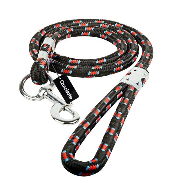 Strong Pet Dog Leash with Soft Padded Handle,Highly Reflective Rope for Night Walking,360-Degree Rotating Metal Buckle Without Tangles (Large)