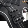 Dog Harness Tactical Dog Reflective Vest with Leash Pet Harness Military Standard Grade Material All Dog Breeds (Medium)