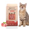 Amazon Basics Premium Tofu Cat Litter | 2.5 Kg |Organic | Biodegradable | Flushable | Dust-Free | Instant Clumping | Mild Peach Fragrance