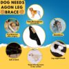 71X-bRwQBsL._SL1500_.jpg Western Era Dog Disability Leg Support Brace | Rear & Front Leg Injury Aid for Arthritis, Mobility, Sprain Recovery | Wrap for Disabled Dogs with Padding | Helps Walking, Balance, Joint Relief (Left)