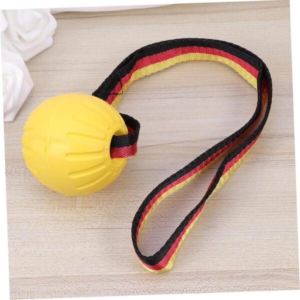 71XbL4SlL3L._SL1500_.jpg Ball with Rope, Durable Dog Toys for Large Dogs and Puppies, Interactive Dog Rope Toy for Training and Play Ball for Dental Clean(15.7in)