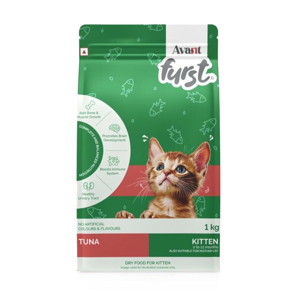 Kitten Dry Cat Food – Tuna Fish Flavor | 1kg Kitten Dry Cat Food – Tuna Fish Flavor | 1kg