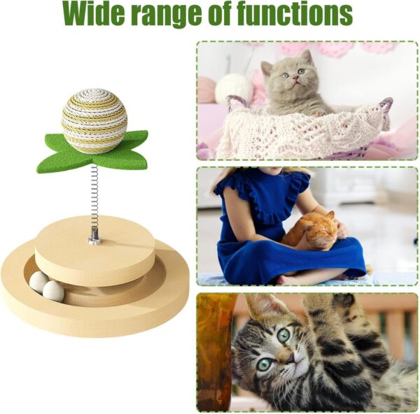 PetVogue Interactive Cat Ball, Mobile Cat Toy, Lightweight, Interactive, Automatic Kitten Toy for Indoor and Home Use