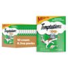 Whiskas Temptations Tartar Control Seafood Medley Flavour Treats for Cats, 6.3-Ounce Pouches (Pack of 10)