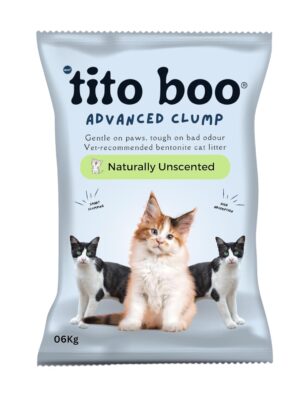 Premium Clumping Cat Litter - 05kg + 01Kg UnScented Scoopable Smart Bentonite Sand - Total 6Kg