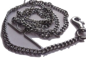 MUNCHOS Heavy Weight Dog Chain for Medium Breed Dogs, No.10 MUNCHOS Heavy Weight Dog Chain for Medium Breed Dogs, No.10 (156cm) Silver