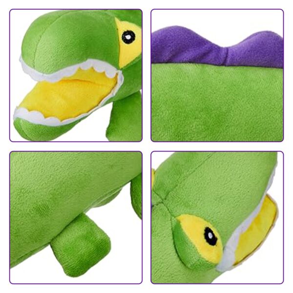71Zr25shYdL._SL1500_.jpg amazon basics Premium Pet Plush Toy Crocodile | for Dogs & Cats | Soft Durable Fabric | Soft Toy for All Pets