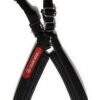 Choke Free and Pulling Free Padded Easy Control Adjustable Chest Choke Free and Pulling Free Padded Easy Control Adjustable Chest Belt Harness for Small Dogs of All Breeds and All Life Stages(Black, 0.75 inch)