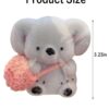 Taba Squishy, Squishy Toys, Squishy Ball Cute Toys Squeeze Rebound Sensory Toy Funny Novelty Cute Animals Fidget Toy for Boys Girls Birthday Party Gifts (Koala Backpack Color Random)