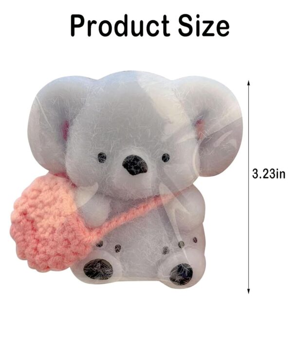 Taba Squishy, Squishy Toys, Squishy Ball Cute Toys Squeeze Rebound Sensory Toy Funny Novelty Cute Animals Fidget Toy for Boys Girls Birthday Party Gifts (Koala Backpack Color Random)