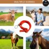 Farmer King Cow/Buffalo/Bull/Horse Solid Nylon Neck Belt, Rock Strong Collar, 1 Meter Adjustable Bel