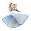 Foodie Puppies Cat Litter Mat Cat Litter Trapping Mat - (Envelope Mat - 45x60cm) Honeycomb Double Layer Design, Urine and Water Proof Material, Scatter Control, Less Waste, Easier to Clean, Washable