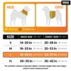 Buraq No Pull Tactical Dog Harness for Large Dogs, Heavy Duty, Adjustable Pet Harness with Handle for Easy Control, Dog Vest for Walking, Training, Hiking (S - Black)
