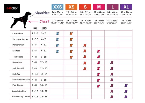 71ekemoN2L._SL1500_.jpg CATCHY Dog Harness for Puppy, Small and Medium Dog Breeds, Choke Free Puppy Harness, Reflective No Pull Dog Harness, Small and Medium Dog Vest Harness (Red, XS)