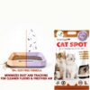 WOW DOG Catspot Cat Litter (Lavender Fragrance) 10 Kgs -Scoopable Smart Bentonite (for Multiple Cats)