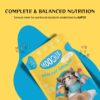 PETS EMPIRE Moochie Tasty Wet Cat Food, Grain Free Cats Gravy Meal (85 g X 12 Pouches) Healthy Growth Tuna Mousse with Chicken, No Artificial Flavours Kitten Food, Non-Vegetarian Cat Foods Pouch
