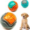 PremiumAV Squeaky Rugby Dog Toy – Durable Bounce & Fetch PremiumAV Squeaky Rugby Dog Toy – Durable Bounce & Fetch Ball for Medium & Large Dogs, Interactive Chew Toy for Aggressive Chewers, Outdoor Play & Training