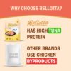 71gL5ZK3k5L._SL1500_.jpg Bellotta Premium Wet Food for Cats and Kittens, Tuna and Chicken, 85 g (Pack of 16) Sold by DogsNCats
