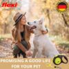 71hNuiB2HS._SL1500_.jpg Flexi Retractable Dog Leash, New Neon Tape Leash, 5m/16 ft, Holds up to 25 kg | Anti-Slip Grip Handle, One-Hand Brake System | Suitable for Medium Dogs | Yellow