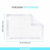 BarkButler Training Pads, 60x90cm-15pcs, White|Super Absorption|Floor & Wall Stickers|Liquid Lock Tech|Pee Pads for All Dog & cat Breeds > 25kgs