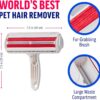 71hrczeLvlL._SL1500_.jpg Portable Pet Hair Remover Roller for Dogs & Cats – Reusable Fur Remover Brush for Furniture, Clothes, Sofas, Car Seats & Beds | Easy-to-Clean, Eco-Friendly, No Sticky Tapes Needed (Roller)