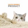 Barkbutler x FOFOS Tofu & Crushed Bentonite, Cat Litter Sand | 2.5kgs/6L | Flushable tofu cat Litter | High Odour Control | 99% dust-Free | Ultra Absorption & Clumping Litter Sand for Cat | White