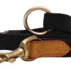 Vama Leathers Patent Applied Product Sustainable & Eco Friendly Material Vama Leathers Patent Applied Product Sustainable & Eco Friendly Material Dog Leash 100% Cotton Canvas with Sturdy Solid Brass Hand Made for Small Dogs Length-5 Feet Width-3/4 Inches Color Black