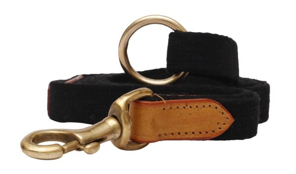 Vama Leathers Patent Applied Product Sustainable & Eco Friendly Material Vama Leathers Patent Applied Product Sustainable & Eco Friendly Material Dog Leash 100% Cotton Canvas with Sturdy Solid Brass Hand Made for Small Dogs Length-5 Feet Width-3/4 Inches Color Black