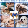 CBEX Pet Dog Grooming Hammock Harness for Cats & Dogs, Dog Sling for Grooming, Dog Hammock Restraint Bag with Nail Clippers/Trimmer, Nail File, Pet Comb,Ear/Eye Care