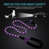71jLfKd34fS._SL1500_.jpg Petology Dog Leash 4FT Long, 1cm Thick Reflective Heavy Duty Rope with Anti-Slip Padded Handle for Small Dogs