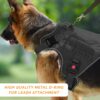 Tactical Dog Harness with Leash | Dog Training Belt | Adjustable Size for Giant Dogs | Recommended for 40-90 Kg Pet (Black, XL)