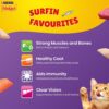 71lmvPU-rhL._SL1500_.jpg Purina Friskies Surfin' Favourites Adult Dry Cat Food, 6kg, Contains Mackerel, Tuna, Salmon & Sardine Flavours