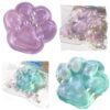 2PCS Squishy Toy, Taba Squishy, Fufu Squishy Taba Squishy Cat Paw Taba Squishy Making kit Fufu Squishy cat paw Stress Relief for Boys Girls Birthday Party Supplies