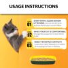 Bravo & Co. EcoLit Wooden Cat Litter 5kg | Chemical-Free, Eco-Friendly & Sustainable | Odor Elimination & High Absorption | Dust-Free Litter for Multiple Cats | Comfortable & Easy Cleanup