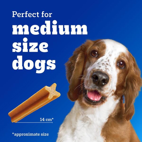 71m78XlT0oL._SL1500_.jpg Pedigree Dentastix Oral Care Dog Treat, Adult Medium Breed (10-25 kg), 2.88 kg (Pack of 16), Recommended by Vets, Supports Gum Health, Reduces Risk of Gum diseases