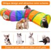 Foodie Puppies Cat Toys Cat Tunnel Pet Tube Collapsible Play Toy Indoor Outdoor Kitty Puppy for Puzzle Exercising Hiding Training Toy | Cats, Kittens, Rabbits, Guinea Pigs & Puppies (Slither Tunnel)