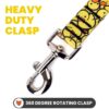 71n-ZGtkCL._SL1500_.jpg Wooflix Heavy Duty Nylon Dog Leash | Anti Slip Padded Handle Long Dog Leash | Highly Reflective Leash for Dogs | Dog Rope for Medium & Large Dogs | Dog Training Leash | (Yellow Duck, 5 Feet Long)