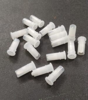 NEOBABY 24 Pieces 15 mm Reed Shoes Whistle | Squeaky Shoes Squeakers | Pet Toy Balls Replacement | Toy Repair Noise Maker Insert Replace, White