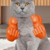 71oeNhiSnZL._SL1500_.jpg Cat Muscle Arm, Funny Pet Costume Accessory for Cats, Creative Cat Toy for Halloween Parties, Photo Shoots and Social Media Content(Orange)