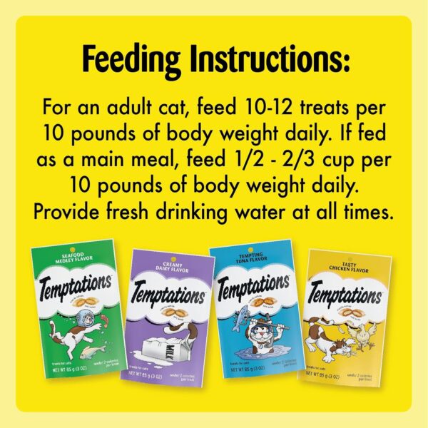 WHISKAS TEMPTATIONS Variety pack, 12-Ounce