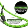71qVUIAIxWL._SL1100_.jpg HANK Dog Harness Leash Set - Soft Comfortable Handle - Dog Vest for Small Breed - No Pull Harness - Dog Vest for Training - Walking (Neon - Grey - S (Harness + Leash)